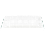 Greenhouse with Steel Frame White 18 m² 6x3x2 m 3188051