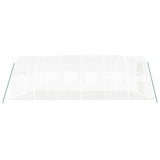 Greenhouse with Steel Frame White 18 m 6x3x2 m 3188051