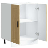 Kitchen Base Cabinet Porto Sonoma Oak Engineered Wood 853920
