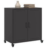 Sideboard Black 68x39x72 cm Steel 846656