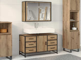 Bathroom Furniture Set 2 pcs Artisan Oak Engineered Wood 3402430