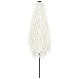 Garden Parasol with Steel Pole White 268x268x226 cm 4005104