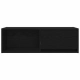 TV Cabinets 2 pcs Black Oak 80x31x25.5 cm Engineered Wood 861457