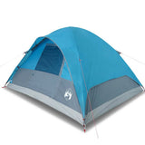 Family Tent Dome 6-Person Blue Waterproof 94552