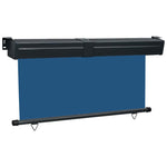 Balcony Side Awning 165x250 cm Blue 48432