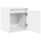 Wall-Mounted Bedside Cabinets 2 pcs White 38x34x40 cm 861230