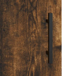 Highboard Smoked Oak 69.5x34x180 cm Engineered Wood 3198174