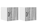 Wall Cabinet LUCCA 2 pcs Grey Sonoma 30 x 31 x 40 cm 884867