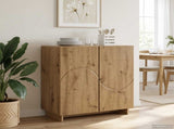 Sideboard Artisan Oak 67 x 34.5 x 75 cm Engineered Wood 8011539