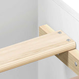 Bed Frame without Mattress White 150x200 cm King Size 3203754