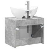 Bathroom Furniture Set Concrete Grey Engineered Wood 3404343