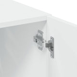 Storage Cabinet White 70x42.5x225 cm Engineered Wood 3281329