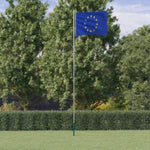 Europe Flag and Pole 6.23 m Aluminium 3147114