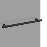 Shower Enclosure Dark Transparent 120 x 140 cm 42018546