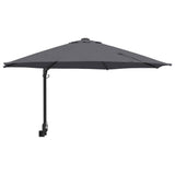 Garden Parasol Anthracite 248 x 248 x 148 cm 42003229