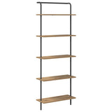 Bookshelf 5-Tier 60 x 24 x 168 cm Engineered wood Artisan Oak 879970