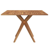 5 Piece Garden Dining Set Solid Wood Acacia 3283570