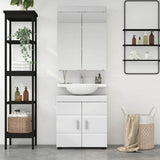 Bathroom Furniture Set TULUM 2 pcs White 60 x 34 x 63 cm 3398014