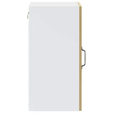 Kitchen Wall Cabinet with Glass Door Porto Sonoma Oak 854010