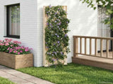 Trellis with Spike White 43 x 6 x 165 cm PP 42041740