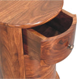 3 Drawer Chestnut Sheesham Drum IN3449