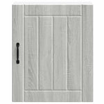 ZNTS Kitchen Wall Cabinet Lucca Grey Sonoma Engineered Wood 853809