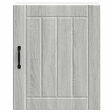 ZNTS Kitchen Wall Cabinet Lucca Grey Sonoma Engineered Wood 853809