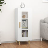 Sideboard White 34.5x34x90 cm Engineered Wood 812393