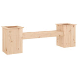 Planter Bench 184.5x39.5x56.5 cm Solid Wood Pine 825170