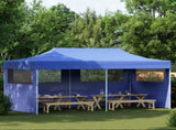 Party Tent Folding Blue 291 x 580 x 315 cm Oxford Fabric 42023652