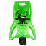 Sledge with Seat and Wheel Green 102.5x40x23cm Polypropylene 93729