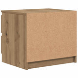 Bedside Cabinet Artisan Oak 50x40x43.5 cm Engineered Wood 856520