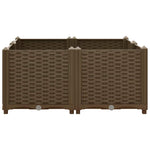 Raised Bed 80x80x38 cm Polypropylene 316525