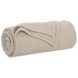 Throw Blankets 24 pcs Beige 170 x 130 cm Fleece 42017085