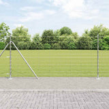 Welded Wire Fence with Concrete Base 25 x 1.2 m 3351511