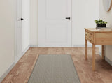 Carpet Runner Sisal Look Platina 50x250 cm 355767