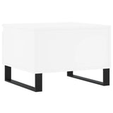 ZNTS Coffee Tables 2 pcs White 50x46x35 cm Engineered Wood 830877