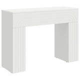 Coffee Table White 102 x 35 x 75 cm Engineered Wood 899927