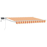 Manual Retractable Awning with LEDs Multicolour 3 x 2 m 3419197