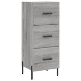 Sideboard Grey Sonoma 34.5x34x90 cm Engineered Wood 828618