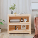 Book Cabinet 80x35x68 cm Solid Wood Pine 821674