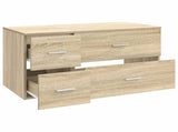 Bathroom Furniture Set 2 pcs Sonoma Oak Engineered Wood 3404018