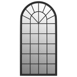 Mirror Black 90x45 cm Iron for Indoor Use 3093518