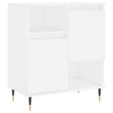 Sideboards 2 pcs White Engineered Wood 3190117