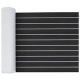 Boat Mat Striped Dark Grey with White 240 x 60 x 0.5 cm EVA 42008471