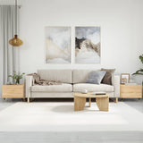 Coffee Tables 2 pcs Sonoma Oak 50x50x40 cm Engineered Wood 829355