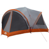 Family Tent 10-Person Grey and Orange 460 x 430 x 214 cm 42004082