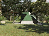 Camping Tent with Roof Green 482 x 360 x 227 cm Taffeta 42001187