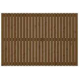 Wall Headboard Honey Brown 159.5x3x110 cm Solid Wood Pine 824951