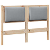 Headboard Other Brown 135 cm Solid pine wood 878959
